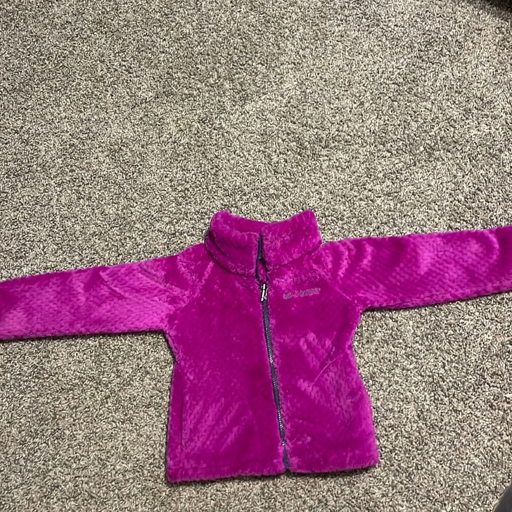Columbia fleece zip up Jacket
